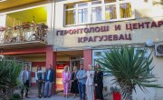 Ђурђевић Стаменковски на међународни дан старијих у геронтолошком центру у Крагујевцу
