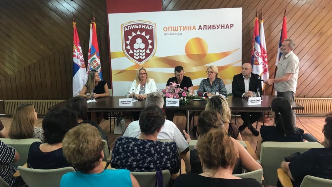 Министар Ђорђевић у посети општине Алибунар