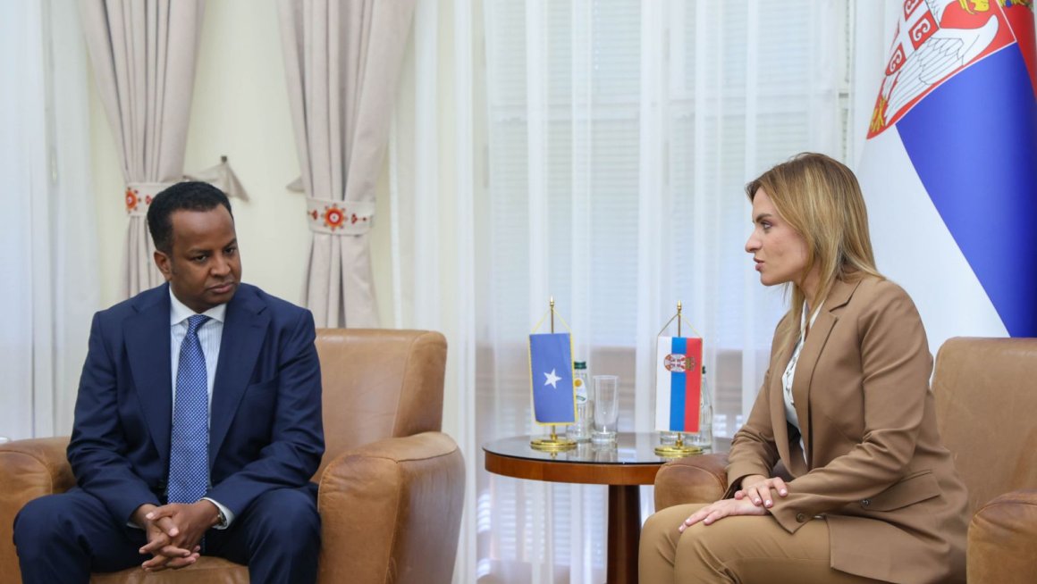 Министарка Ђурђевић Стаменковски са министром спољних послова Сомалије о унапређењу сарадње у областима од заједничког интереса