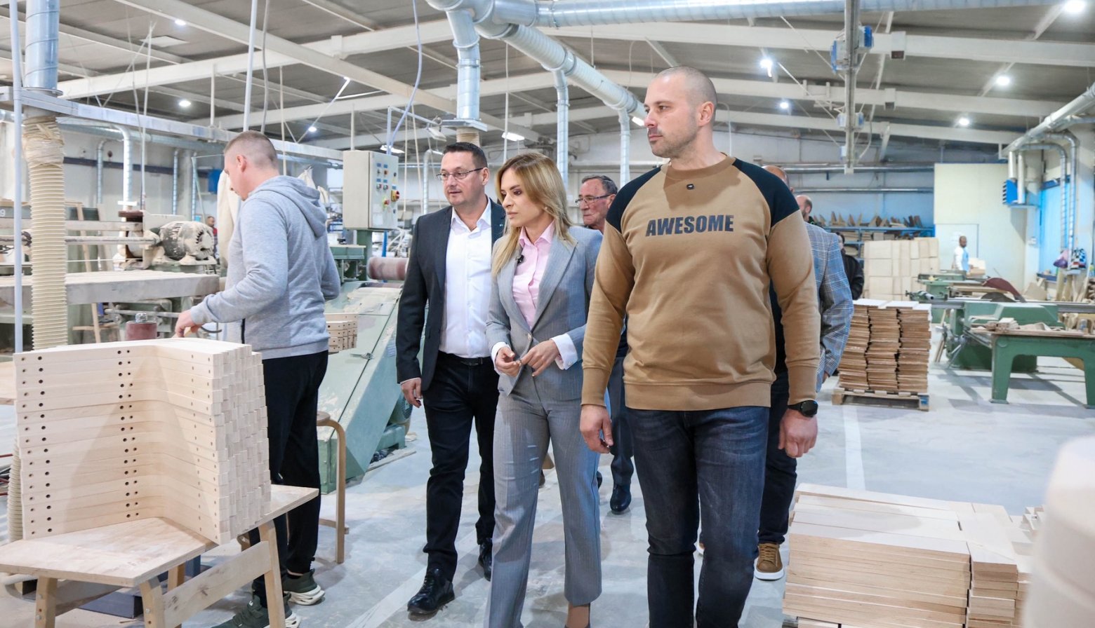 Ђурђевић Стаменковски посетила DN COMPANY: Подршка домаћој производњи и запошљавању